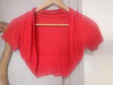Bolero rouge manches courtes  Taille 3  Pas de marque  tbe Bolero price