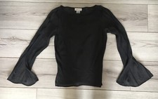 Chemisier noir Warehouse avec découpes sur les bras taille 8 Arm Sleeves femme price