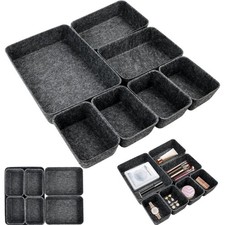 Organisateur tiroir feutre 7 pièces empilables 3 tailles rangement bureau Bureau tiroir Unit price