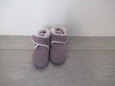 Chaussons fille à scratch violet isotoner taille 27 Chaussons fille price