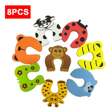 8Pcs Finger Pinch Guard Door Stopper EVA C Shape Protection Baby Safety Foam Doo Door Stopper price