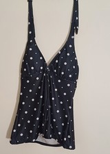 Haut de maillot de bain Tonkini noir à pois blancs Tankini price