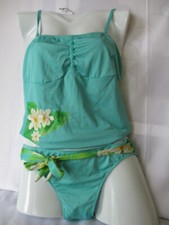 Maillot de bain Tankini 2 pièces vert menthe T.36 NEUF Tankini price