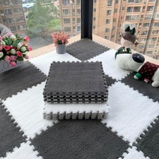 Dalles Mousse Puzzle 30x30cm – Tapis Sol Doux Chambre Bébé Fitness 10 Pièces🧩 T Bébé chambre Rug price