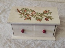 Petite étagère en bois 19 x 10 cm avec 2 tiroirs Tiroir étagère price