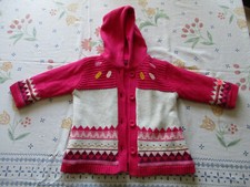 Gilet à capuche Multicolore Taille 6Mois Marque CATIMINI Fille occasion Gilet fille price