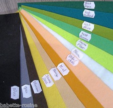 COUPON TISSU FEUTRINE ** 20 ou 25 x 30 cm ** épaisseur 1,5 mm - coloris au choix Tissus price
