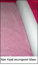 NON TISSE viseline THERMOCOLLANT ENTOILAGE triplure au mètre blanc large 150 cm Tissus price