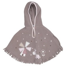 Poncho, taille : 98, marron/multicolore, polyester, autre, fille #2bJ Poncho fille price