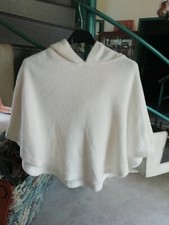 Poncho à Capuche Blanc Taille 3/5Ans Sans Marque Générique Fille Occasion Poncho fille price