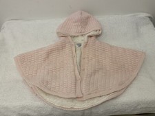 Poncho polaire Absorba bébé fille, rose clair, 12 mois - Utilisé une fois Poncho fille price