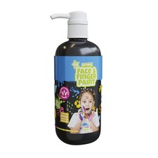 Natural Face & Finger Paint - Flacone di vernice con pompa manuale 1000 ml - Ner Visage et doigt Paint price