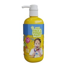 Natural Face & Finger Paint - Flacone di vernice a pompa manuale 1000 ml - Giall Visage et doigt Paint price