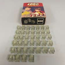 LEGO SYSTEM 222 Pièces Transparentes Jouets De Construction Rétro Vintage Lego (jouets de construction) price