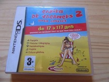 JEU DS CAHIER DE VACANCES 2 POUR ADULTES COMPLET FRA Jeux pour adultes price