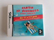 CAHIER DE VACANCES POUR ADULTES - Jeu Nintendo DS COMPLET en version française Jeux pour adultes price