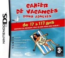 Jeu DS Cahier de Vacances pour Adultes Jeux pour adultes price