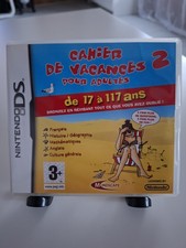Notice de Jeu Nintendo DS Cahier de Vacances pour adultes 2 - Complet Jeux pour adultes price