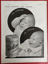 Publicité presse Alimentation BEBE BLEDINE JAQUEMAIRE 1934 Alimentation bébé price
