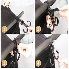 Clips Buggy Robustes pour Sacs Shopping Compatible avec Landaus et Poussettes Poussettes et landaus price