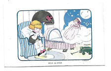 ancien chromo  pub. A la Samaritaine rêve de bébé poupée jouets Bébé jouets price