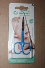 CYSELLIA -  Ciseaux Bébé Bleu Inox - Qualité Professionnelle Bébé ciseaux price