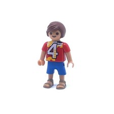 PLAYMOBIL * ENFANT MODERNE * Garçon T-Shirt Rouge Short Bleu Sandales 5306 Short garçon price