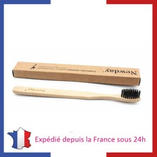 Brosses à Dents en Bambou avec Poils infusés au Charbon Plusieurs Lots au Choix Brosses à dents price