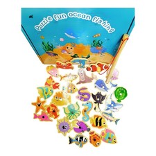 Jouet Montessori En Bois - jeu De Pêche magnétique Éducatif Enfant 2-6 Jouet éducatif price