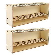 Support pour Pinceaux de Peinture en Bois, Organisateur de Bureau, Étagère 8440 Bureau étagère Unit price