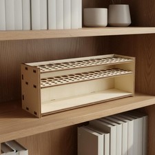 Présentoir de Rangement à 2 Niveaux Design Simple pour Bureau, Étagère, Bureau étagère Unit price