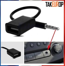 Câble Jack 3.5mm Stéréo Audio Prise Mâle Vers USB 2.0 Femelle Adaptateur New Audio câble price