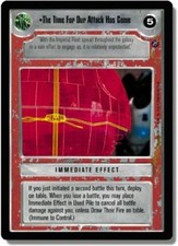 The Time For Our Attack Has Come Star Wars CCG Decipher Death Star II Thé price