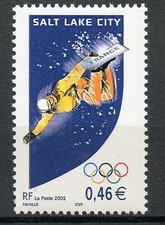 STAMP / TIMBRE FRANCE NEUF N° 3460 ** SPORT JEUX OLYMPIQUES DE  SALT LAKE CITY Salt price