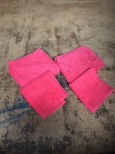 Lot Of 4 Room Essentials Hand Towel Wash Cloth Set Ultra Coral 16x28 12x12 Mains / Visage Towel price