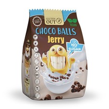 Nerano Choco Balls Jerry Céréales Pour Le Petit Déjeuner Sans Sucre Vegan 375G Petit-déjeuner Cereal price