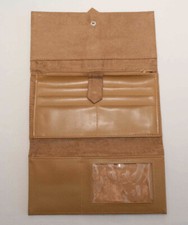 Portefeuille daim, couleur taupe Portefeuille femme price