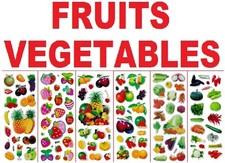 3D Stickers FRUITS VEGETABLES 🍇🍈🍉🍊🍋🍌🍎🍏🍐🍑🍒🍓🥝🍅🥥🥑🍆🥔🥕🌽🌶🥒 food Vegetables price