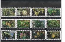 Serie 2012 Fruits de France et du monde oblitérés 12 timbres France n° 686 à 697 Fruits price