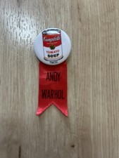 Badge Publicitaire Andy Warhol - TBE Badge price