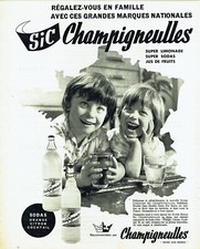 Publicité Advertising 089  1963   Sic Chalpigneulles  sodas limonade jus  fruits Lemonade et Fruit Juice price