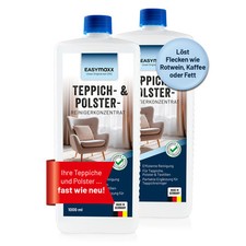 2 x shampooing pour tapis EASYmaxx 1 L 1000 ml shampooing nettoyant pour tapi... Carpet shampooing price
