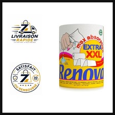 Renova Essuie-tout Extra XXL|1 rouleau| 1 rouleau XXL = 3 rouleaux standard|2... Papier Towels price