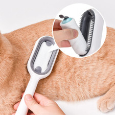 Pet Grooming Comb with Double Sided Hair Removal Brushes Wet Wipes price