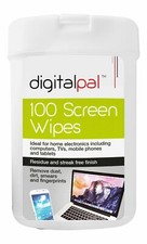 100 Lingettes Humides Nettoyage Écran Ordinateur Portable LED LCD TV Ordinateur iPad Moniteur Nettoyeur Wet Wipes price