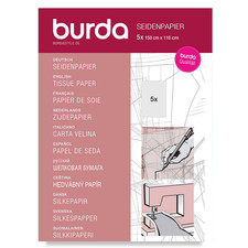 Burda Btpt - Papier Calque Mouchoir Couture,Gabarit,Broderie,Artisanat 5 Pages Papier mouchoir price