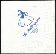Espagne Serviette en Papier Paper Napkin La Mallorquina à Madrid Napkin price