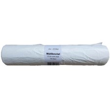 Sacs Poubelle HDPE 25 L 14 µ Blanc, 100 Pièces, Perforés En Rouleau Poubelle sacs price
