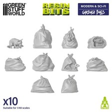 Sacs poubelle en Résine - diorama Wargames batterie essence huile Poubelle sacs price