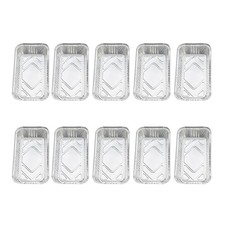 10pcs 850ml Aluminum Foil Grill Drip Pans Grease Trays for BBQ Weber Grills New Aluminum Foil price